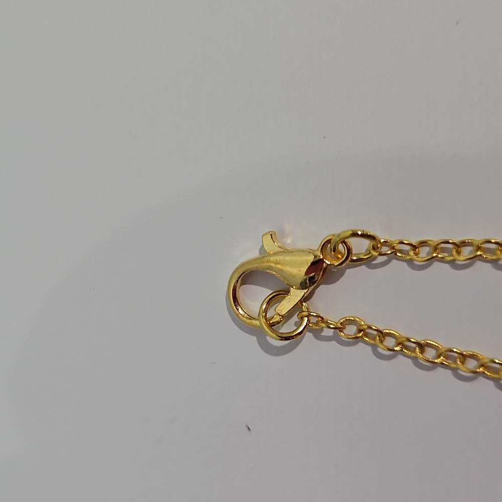 NWOT Beagle Rhinestone Gold Necklace - Picture 5 of 5